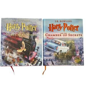 Harry Potter: The Sorcerer's Stone & Chamber Of  Secrets Illustrated Editions